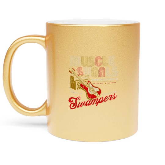 Muscle Shoals Sound Guitar Music Lovers Metallic Mugs