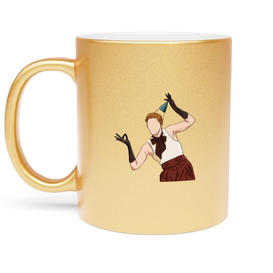 Eddie in Cabaret Metallic Mugs