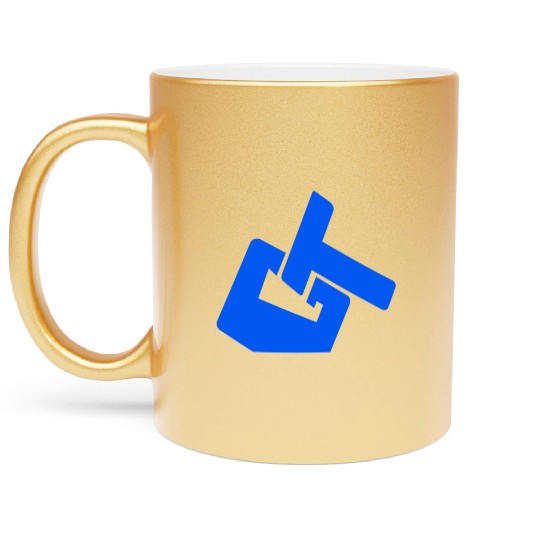 GT Blue neon Metallic Mugs