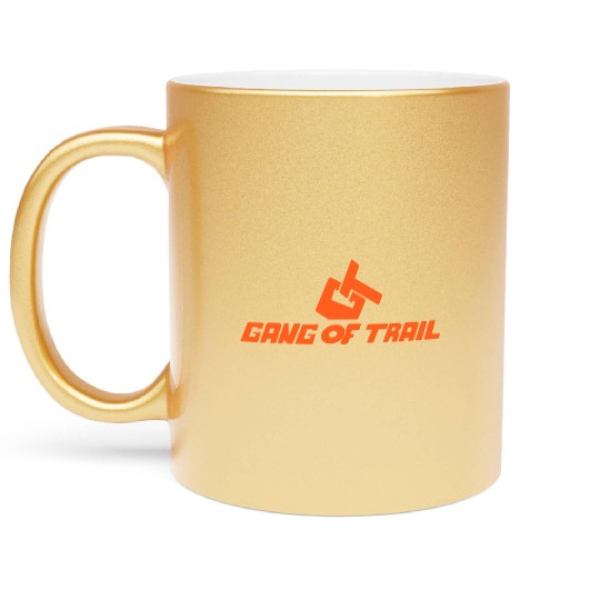 GANG OF TRAIL Orange neon Metallic Mugs