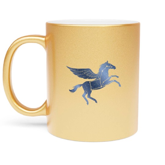 Pegasus Constellation Horse Metallic Mugs