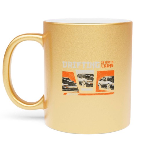 Car Art Mechanic Racing Metallic Mugs