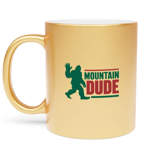 Mountain Dude Metallic Mugs