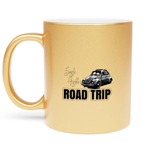 road trip Metallic Mugs