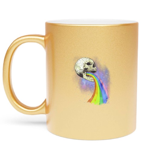 Goth Rock Satan Unicorn Festivals Death Metal Metallic Mugs