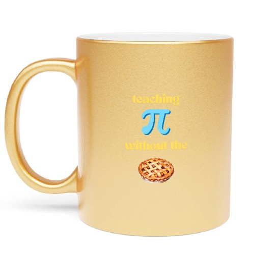 Math Teacher Metallic Mugs
