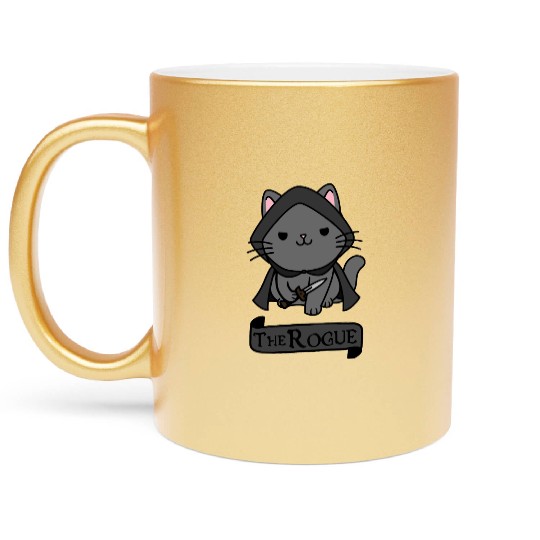 The Rogue Cat Metallic Mugs