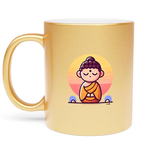 Tiny Buddha Metallic Mugs