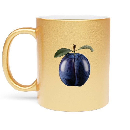 Blackberry Realistic Metallic Mugs