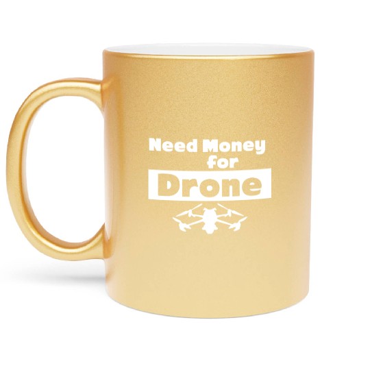 Drone FPV Drones Quadrocopter Metallic Mugs