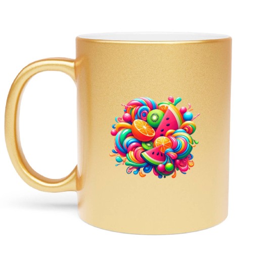 Delicious Vibration Metallic Mugs