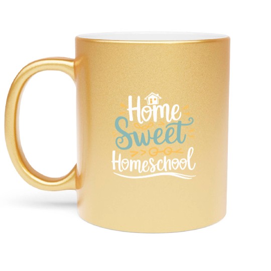 Embrace The Homeschool Journey With Your Metallic Mugs