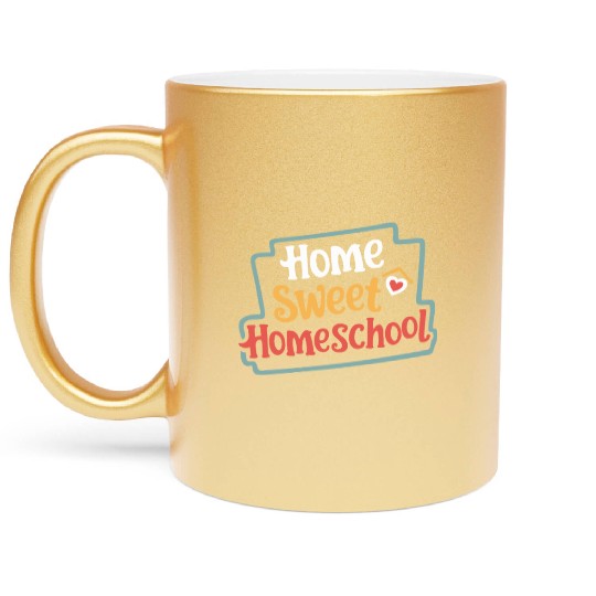 Embrace The Homeschool Journey With Your Metallic Mugs