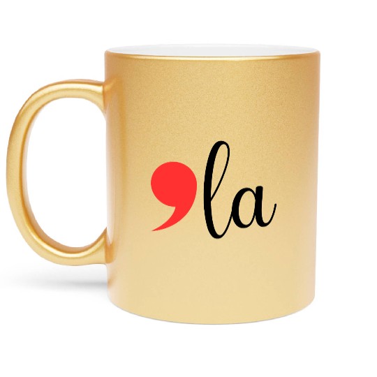 Comma La - Kamala Harris 2024 Metallic Mugs