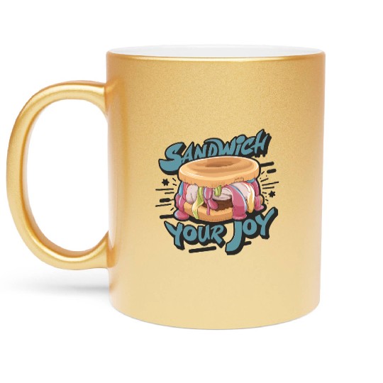 Ice Cream Sweet your joy Metallic Mugs