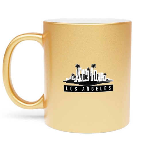 LOS ANGELES - Downtown Metallic Mugs