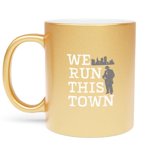 Mobster Gangster Mafia Organized Crime Boss Metallic Mugs