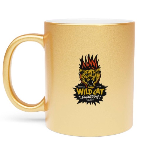 Vintage New Jersey Showgirl Dive Bar Metallic Mugs