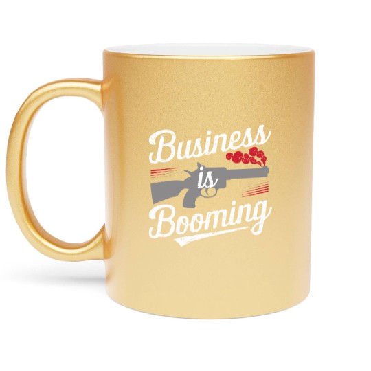 Mobster Gangster Mafia Organized Crime Boss Metallic Mugs