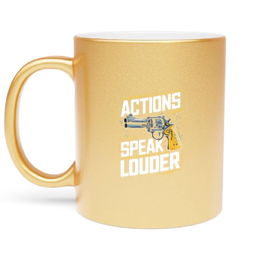Mobster Gangster Mafia Organized Crime Boss Metallic Mugs
