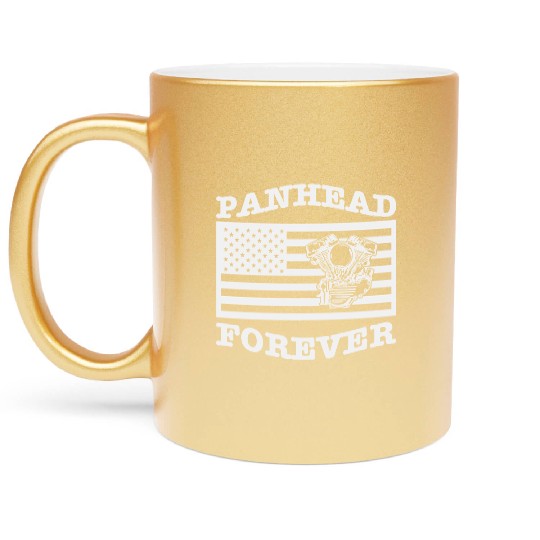 Panhead Forever Flag LIKE US ON FACEBOOK # Metallic Mugs