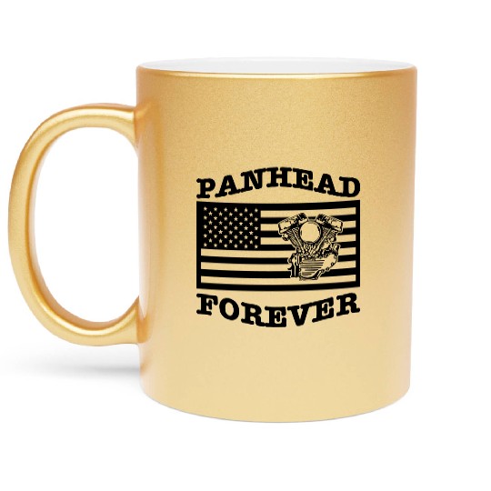 Panhead Forever Flag LIKE US ON FACEBOOK # Metallic Mugs