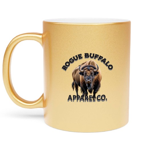 ROGUE BUFFALO -BUFFALO Metallic Mugs
