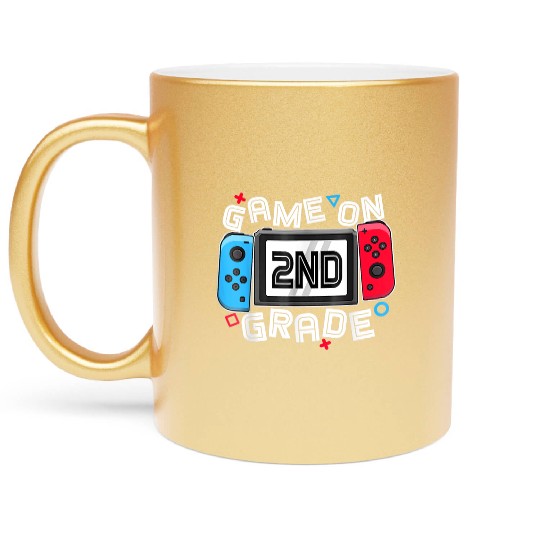 Funny Gamer Kid Boys Metallic Mugs