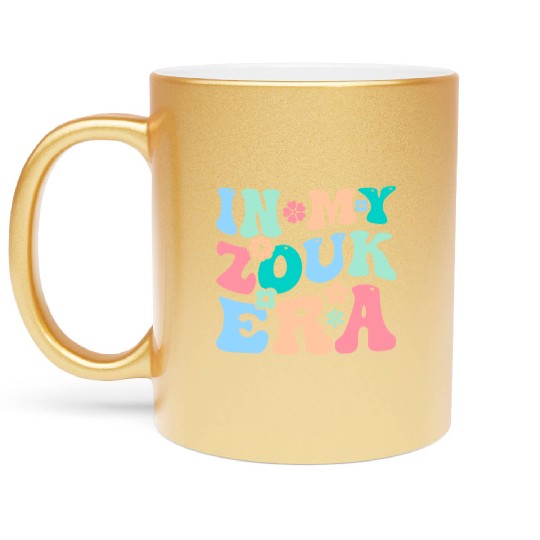 Zouk Dance Festival Design for Zouk Dancer Metallic Mugs