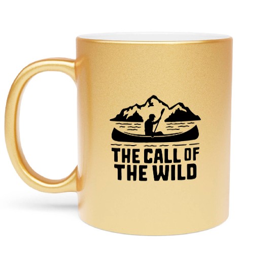 Canoe Canoeing Water sports Sport Metallic Mugs