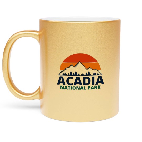 Acadia National Park Metallic Mugs