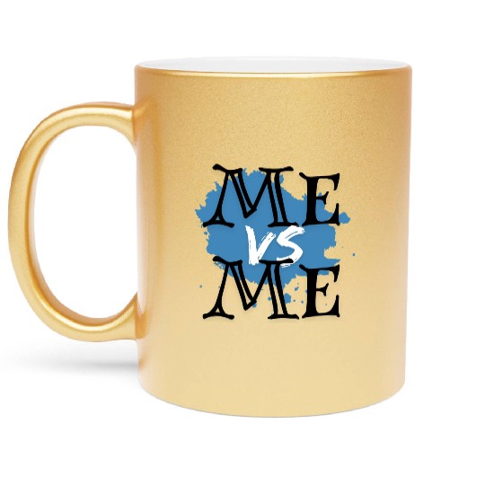 Me Vs Me! Metallic Mugs