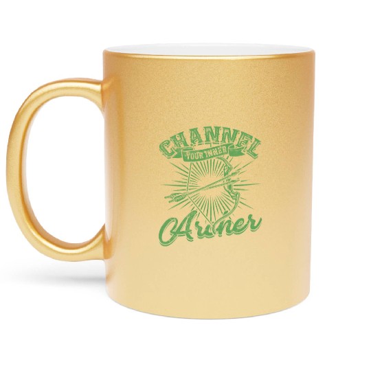 Archery Channel your inner archer Metallic Mugs