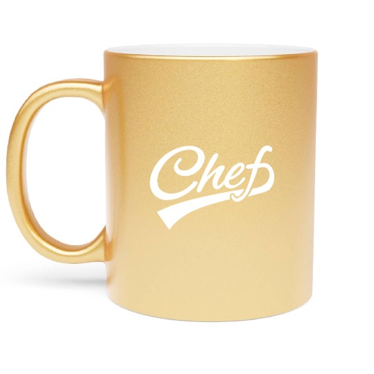 Chef Metallic Mugs