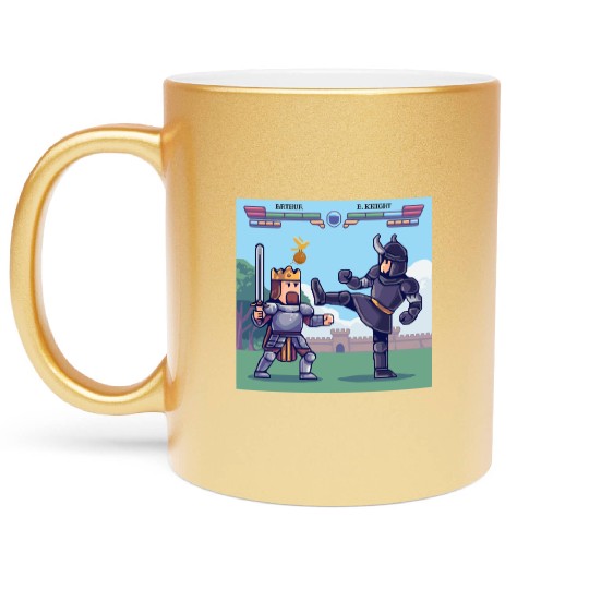 Epic Fight Classic Metallic Mugs