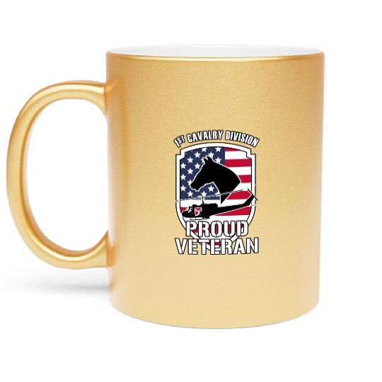 US ARMY VIETNAM VETERAN Metallic Mugs