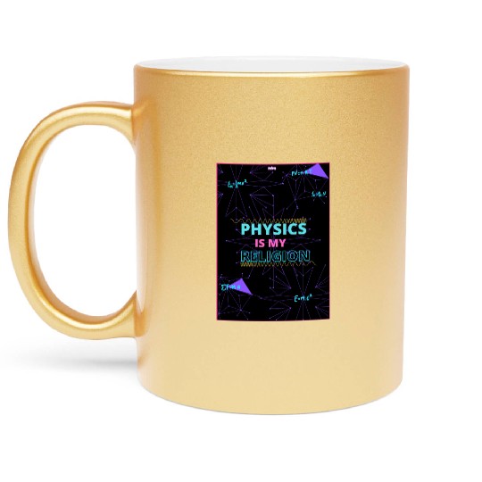 PHYSICS Metallic Mugs