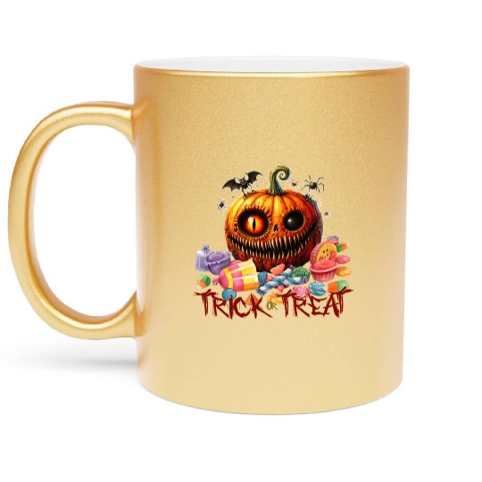 Trick or treat Metallic Mugs