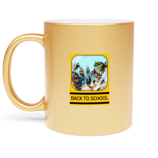 Back-to-school Metallic Mugs