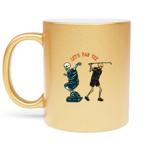 Metallic Mugs Softstyle unisexe patineur squelette