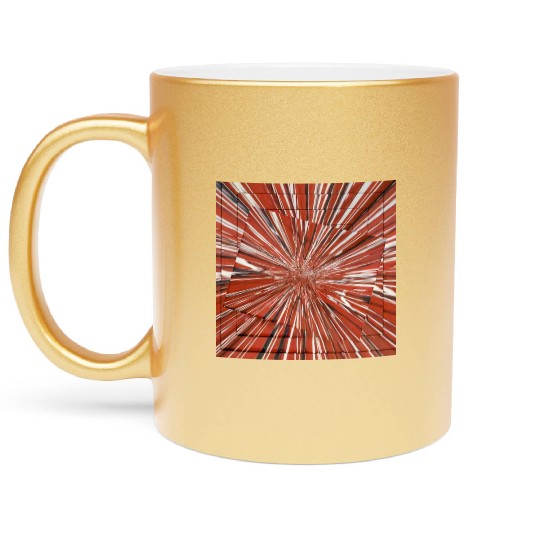 Peppermint Metallic Mugs
