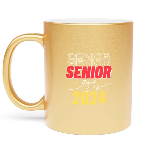 Senior Class of 2024 Metallic Mugs