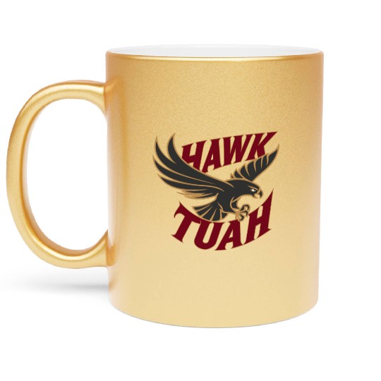 Hawk Tuah Apparel - Soar with Style Metallic Mugs