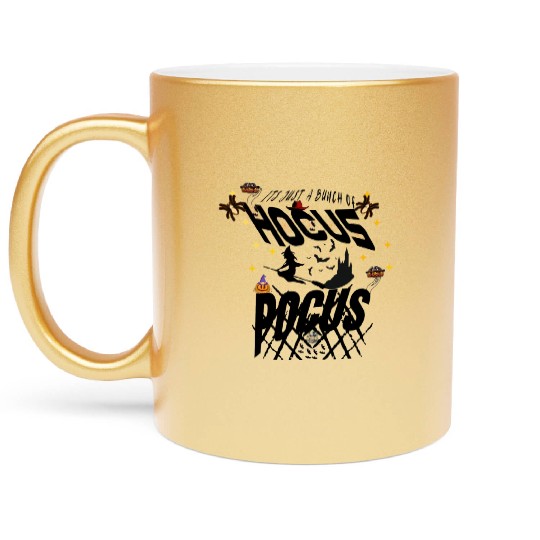 Hocus Pocus Halloween Metallic Mugs for Women Fall Metallic Mugs Sh