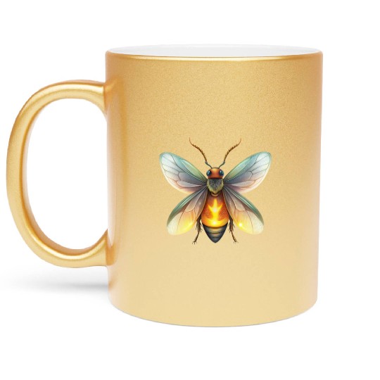 Shiny Firefly Metallic Mugs