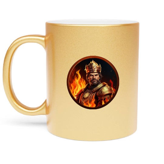 Kings Fire Brigade Metallic Mugs