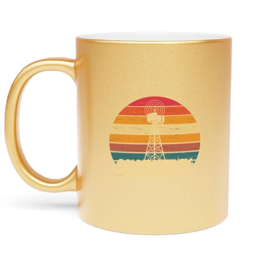 Amateur Radio Operator Ham Radio Connected by Metallic Mugs