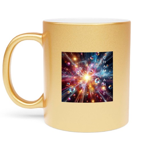 Champagne Supernova Metallic Mugs