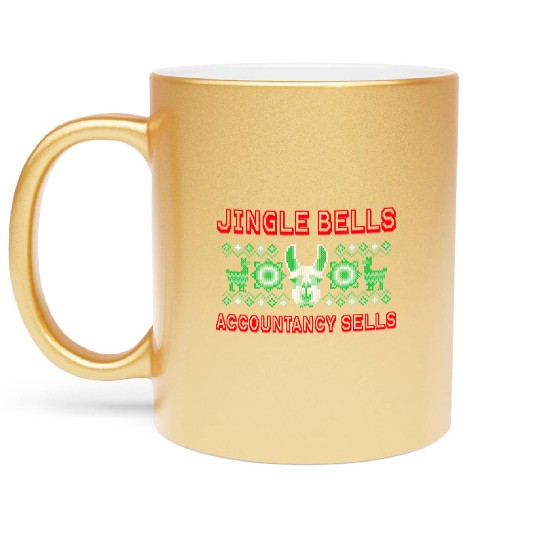 Jingle Bells, Accountancy Sells Metallic Mugs