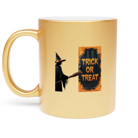 Witching Hour: Trick or Treat Metallic Mugs